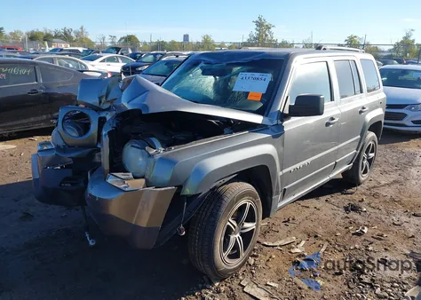 2012 Jeep Patriot Sport из США, поврежденный, VIN 1C4NJRBB3CD612812
